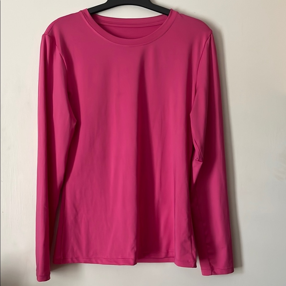Pink Long Sleeve Women's Top